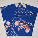 水に菖蒲文様名古屋帯 帯裏