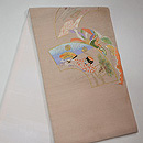 扇面文様袋帯　帯裏