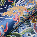 朝服崩しの袋帯　質感・風合