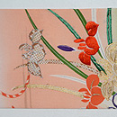 花散らし文様名古屋帯　前柄