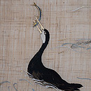 川鵜の刺繍生平麻名古屋帯 質感・風合