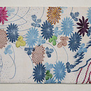 江戸解き裂名古屋帯 前柄