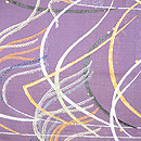 龍村平蔵製 丸帯高台寺尾花 前柄