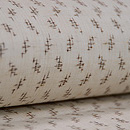 上布切り継ぎの名古屋帯　質感・風合