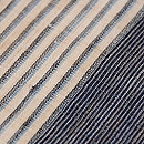 上布切り継ぎの名古屋帯　質感・風合