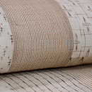 上布切り継ぎの名古屋帯　質感・風合