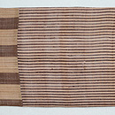 芭蕉布切り継ぎの名古屋帯　前柄