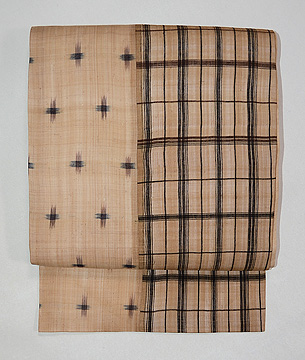 芭蕉布切り継ぎの名古屋帯