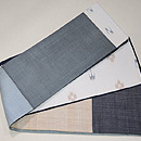 上布の半幅帯　質感・風合