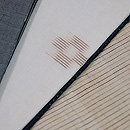 上布の半幅帯　質感・風合