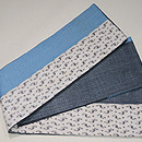 上布の半幅帯　質感・風合