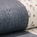 上布の半幅帯　質感・風合