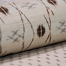 上布の半幅帯　質感・風合