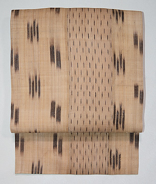 芭蕉布切り継ぎの名古屋帯