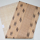 芭蕉布切り継ぎの名古屋帯　帯裏