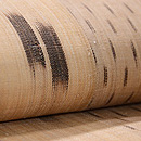 芭蕉布切り継ぎの名古屋帯　質感・風合