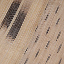 芭蕉布切り継ぎの名古屋帯　質感・風合