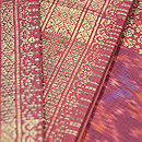 インドネシアスマトラ紋織半幅帯　質感・風合