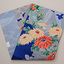 菊の染め名古屋帯　帯裏