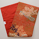 花筏の唐織名古屋帯　帯裏