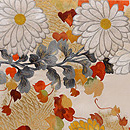 白菊文様袋帯　前柄