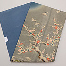 梅木に鶴の着物崩し名古屋帯 帯裏