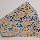 和更紗半幅帯　前柄