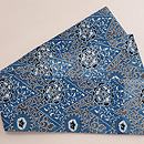 和更紗半幅帯　前柄