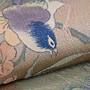 桜に小鳥織り名古屋帯　質感・風合