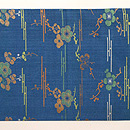 霞に枝梅文様織り名古屋帯　前柄