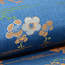 霞に枝梅文様織り名古屋帯　質感・風合