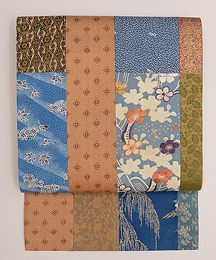 百種継ぎ開き名古屋帯