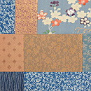 百種継ぎ開き名古屋帯　前柄