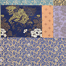 百種継ぎ開き名古屋帯　前柄