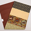 龍村平蔵製 名物裂継ぎ開き名古屋帯　帯裏