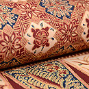 パトラ文様金更紗開き名古屋帯　質感・風合