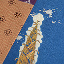 たけのこの継ぎ名古屋帯　質感・風合