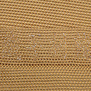 龍村平蔵製 鮎文様紗袋帯　織り出し