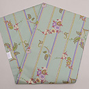 レース柄ヨーロッパ更紗文様名古屋帯　帯裏