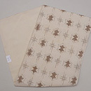 近江上布絣の名古屋帯　帯裏