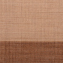 茶濃淡の麻名古屋帯　前柄