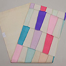 ポジャギ崩し夏名古屋帯　帯裏