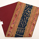 ラオス緯浮織の名古屋帯　帯裏