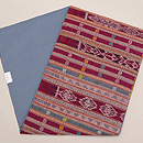 ラオス緯浮織の名古屋帯　帯裏