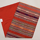 ラオス緯浮織の名古屋帯　帯裏