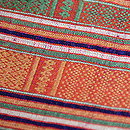 ラオス緯浮織の名古屋帯　質感・風合