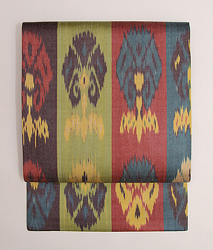 ウズベキスタン アドラス名古屋帯