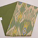 ウズベキスタン アドラス名古屋帯　帯裏