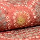 インドバンダニ絞りの名古屋帯　質感・風合