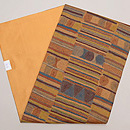 インド カンタワークの帯　帯裏